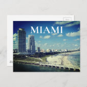 Miami Postkarte (Vorne/Hinten)