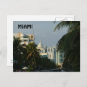 MIAMI POSTKARTE (Vorne/Hinten)