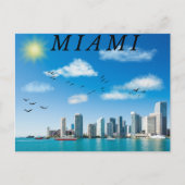 Miami Postkarte (Vorderseite)