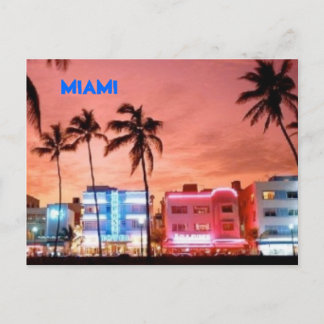 MIAMI POSTKARTE