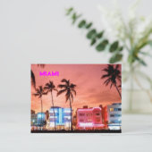 MIAMI POSTKARTE (Stehend Vorderseite)
