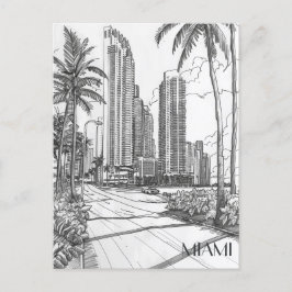 Miami Postkarte