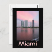 Miami Postkarte (Vorne/Hinten)