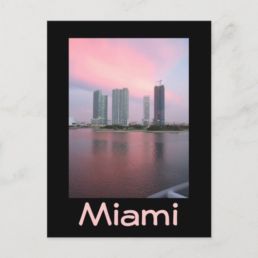 Miami Postkarte (Vorderseite)