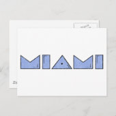 miami postkarte (Vorne/Hinten)