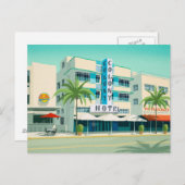 Miami Postkarte (Vorne/Hinten)