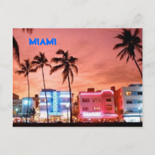 MIAMI POSTKARTE