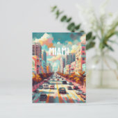 Miami Postkarte (Stehend Vorderseite)