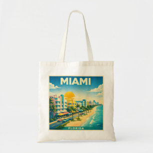 Miami-Reiseplakat-Tasche Tragetasche