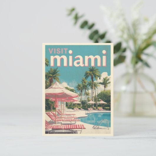 Miami Retro Sentiero in Cresta: Monte Lema - Monte Postkarte (Stehend Vorderseite)