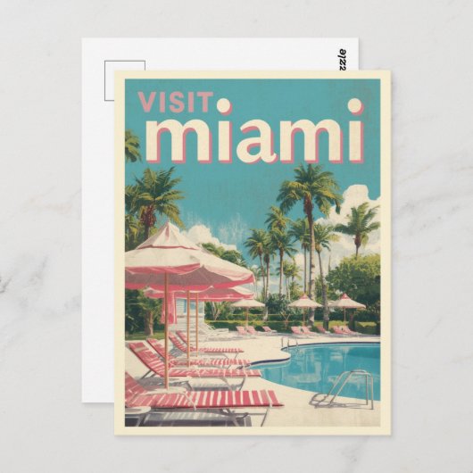 Miami Retro Sentiero in Cresta: Monte Lema - Monte Postkarte (Vorne/Hinten)