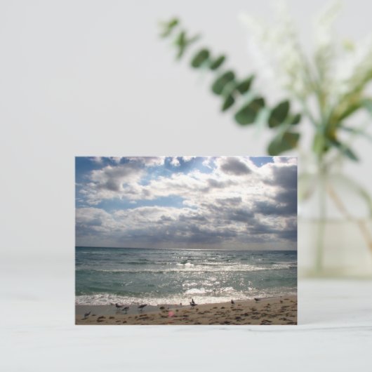Miami Series Postkarte (Stehend Vorderseite)