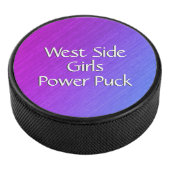 Miami Shine Custom Text Eishockey Puck (3/4)