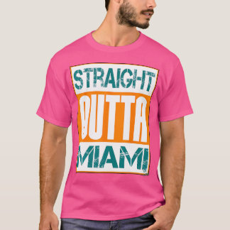 Miami Shirt Hip Hop - Name der Stadt - Straight Ou