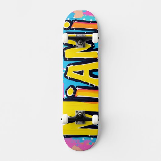 Miami Skateboard (Vorderseite)