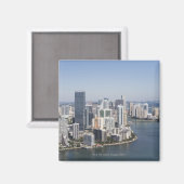Miami Skyline 3 Magnet (Vorderseite/Rückseite)