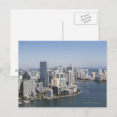 Miami Skyline 3 Postkarte (Vorne/Hinten)