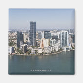Miami Skyline Magnet (Vorne)