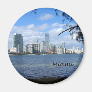 Miami-Skyline Magnet