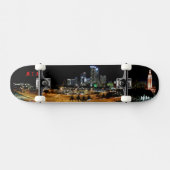 ~Miami Skyline~ MIA SKATE DECK, KÜMMERN SIE! Skateboard (Horizontal)