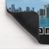 Miami-Skyline Mousepad (Ecke)