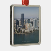 Miami-Skyline Ornament Aus Metall (Rechts)