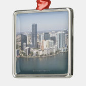 Miami-Skyline Ornament Aus Metall (Links)
