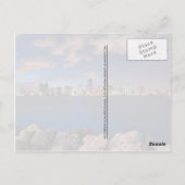 Miami Skyline Panorama Postkarte (Rückseite)