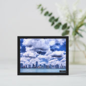 Miami skyline - Postkarte (Stehend Vorderseite)
