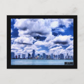 Miami skyline - Postkarte (Vorderseite)