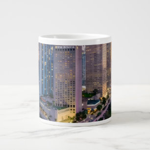Miami Skyline Sonnenuntergang mit InterContinental Jumbo-Tasse