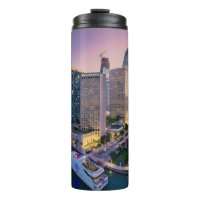 Miami-Skyline-Sonnenuntergang mit InterContinental