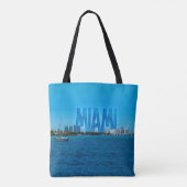 Miami Skyline Tasche (Rückseite)