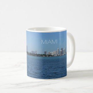 Miami Skyline-Tasse mit/ohne Text Kaffeetasse