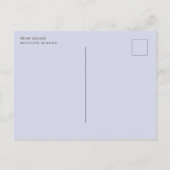 Miami Skyline und Reflektion Postkarte (Rückseite)