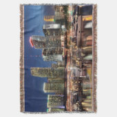 Miami-Skylinestadt in Florida Decke (Vorderseite Vertikal)