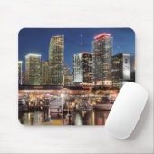 Miami-Skylinestadt in Florida Mousepad (Mit Mouse)