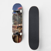 Miami-Skylinestadt in Florida Skateboard (Vorderseite)