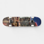 Miami-Skylinestadt in Florida Skateboard (Horizontal)