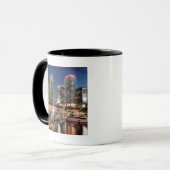 Miami-Skylinestadt in Florida Tasse (Vorderseite Links)