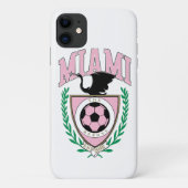 Miami Soccer Varsity Style Case-Mate iPhone Hülle (Rückseite)