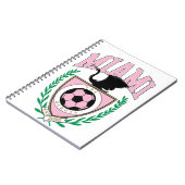 Miami Soccer Varsity Style Notizblock (Linke Seite)