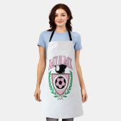 Miami Soccer Varsity Style Schürze (Getragen)