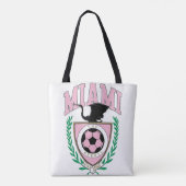 Miami Soccer Varsity Style Tasche (Rückseite)