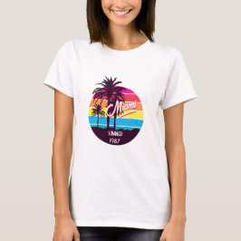Miami Sommer 1987 T-Shirt