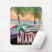 Miami Sonnenuntergang Mousepad (Mit Mouse)