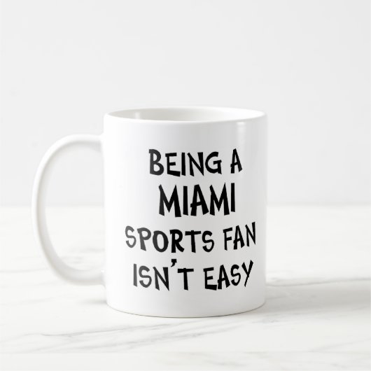 miami sports fan, being kaffeetasse (Links)