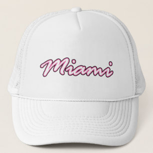 Miami - Stadt-inspirierter Hut Truckerkappe