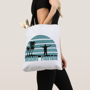 Miami Strand Florida Vintage Tasche