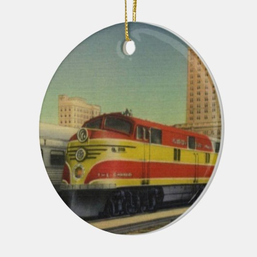 Miami Streamliner Keramik Ornament (Links)